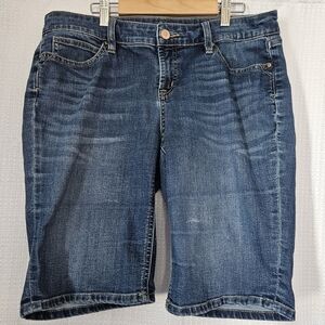 A.N.A. Bermuda Denim Jean Shorts Size 8
